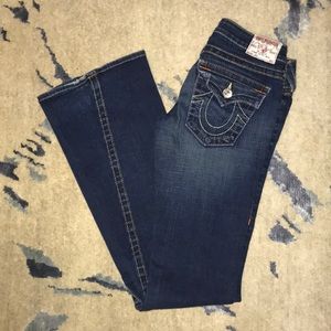 True Religion Hippy bell bottom